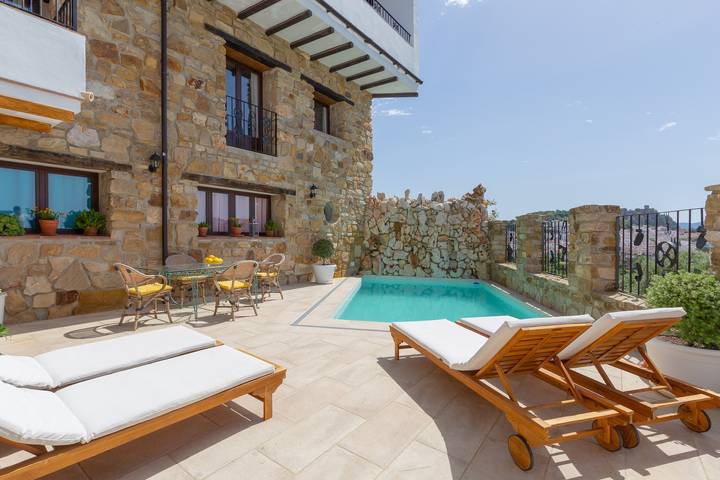 Ferienhaus für 6 Personen, mit Balkon in Gaucín
