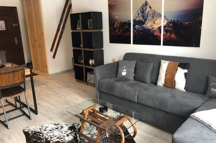 Appartement de vacances pour 6 personnes, avec Balcon et Jacuzzi ainsi que Piscine et Sauna dans Les Arcs