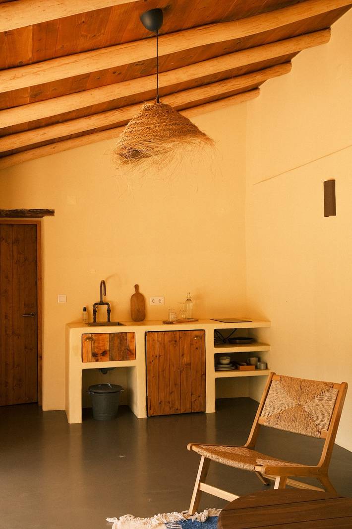 Apartamento de férias para 2 pessoas, com jardim na Costa Alentejana