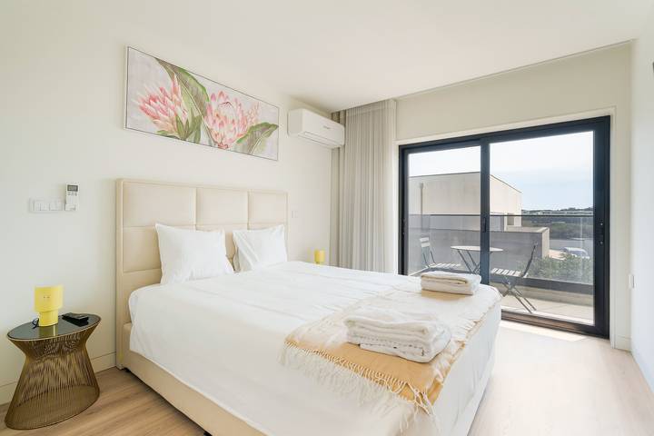 Ganze Wohnung, Ferienwohnung für 6 Personen mit Balkon in Vila do Conde, Porto Distrikt