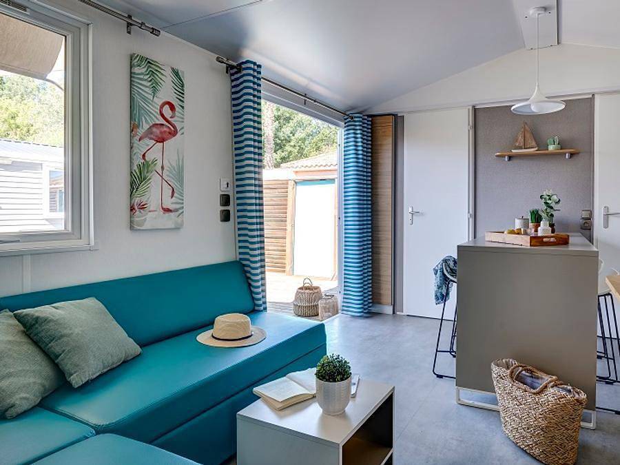 Camping Californie Plage - Mobilhome 6 personas - Cottage Caïcos Premium in Vias Plage, Vias