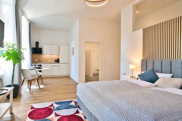Appartement entier, Fh Suiten an der Oper | Ap.03 | free parking in Halle, Saale-Unstrut