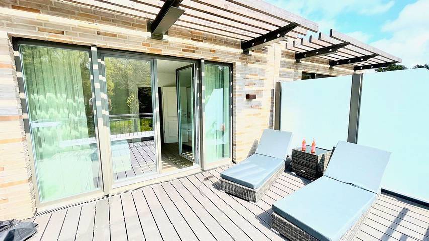 Ferienhaus für 6 Personen, mit Balkon und Garten - 1