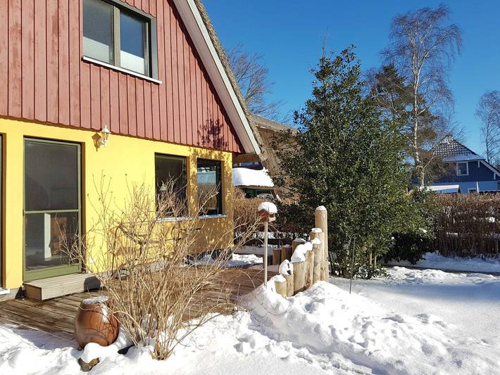 Ferienhaus für 4 Personen, mit Terrasse und Garten sowie Sauna