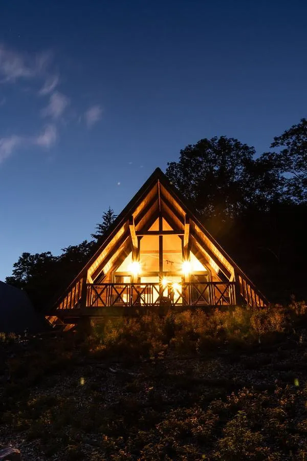 Chalet pour 4 personnes, avec vue et balcon - 1