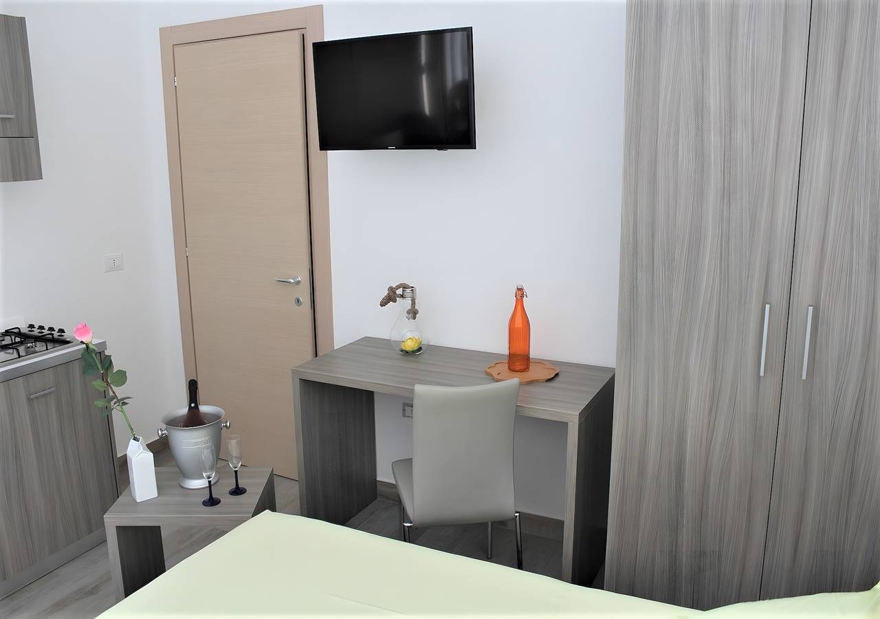 Appartement entier, Appartement 'Piccolo' avec jardin commun et climatisation in Porto Cesareo, Golfe de Tarente