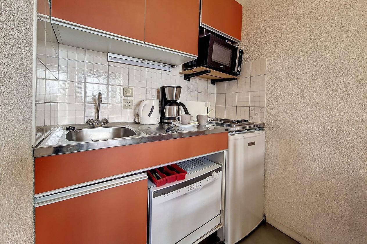 Estudio entero, La Résidence les Carlines - Estudio para 3 personas (050) in Les Menuires, Saint-Martin-de-Belleville