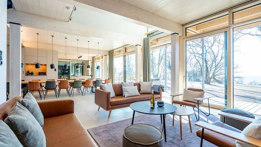 Ferienhaus für 16 Personen, mit Sauna und Garten sowie Whirlpool und Balkon in Garz - 4