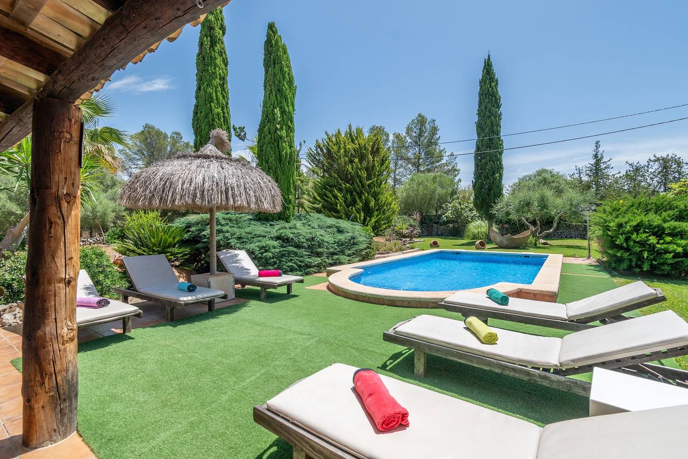 Cas Mostatxet – Geräumiges Ferienhaus mit Pool in Sencelles, Mallorca in Sencelles, Mallorca Inselmitte