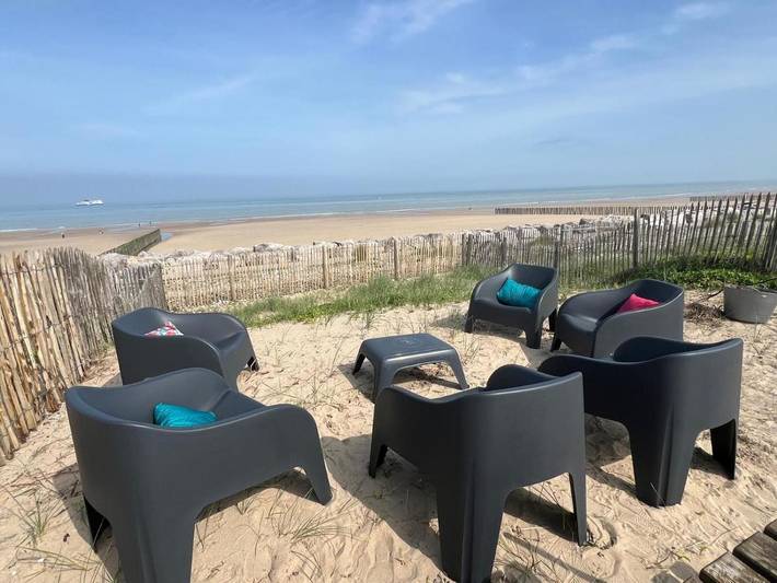 Maison de vacances pour 6 personnes, avec vue et jardin