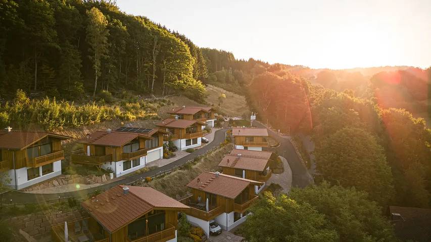 Ferienhaus für 4 Personen, mit Sauna und Balkon im Spessart