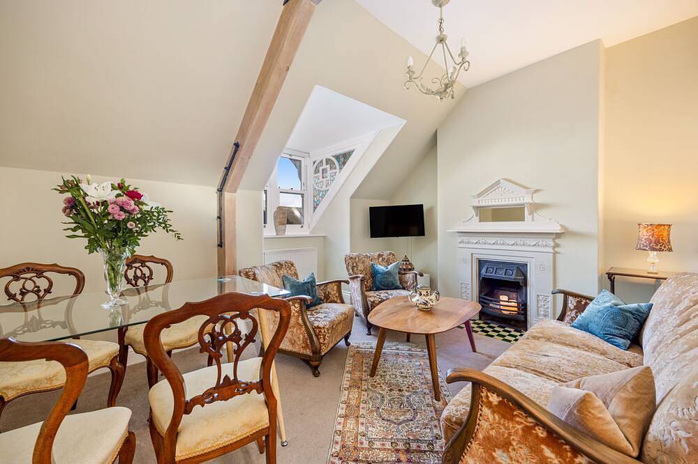 Ganze Wohnung, Romantik-Apartment-Blick auf die Landschaft-Eigenes Badezimmer in Chagford, Dartmoor National Park