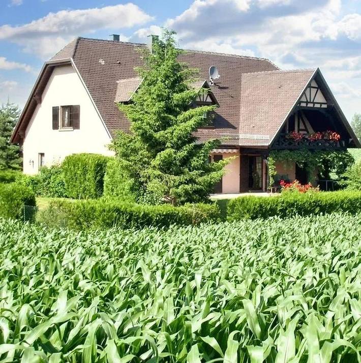 Gîte pour 3 personnes, avec balcon et jardin à Hochfelden