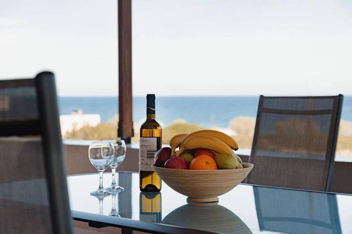 Location de vacances pour 6 personnes, avec vue et jardin dans Milatos Beach - 2