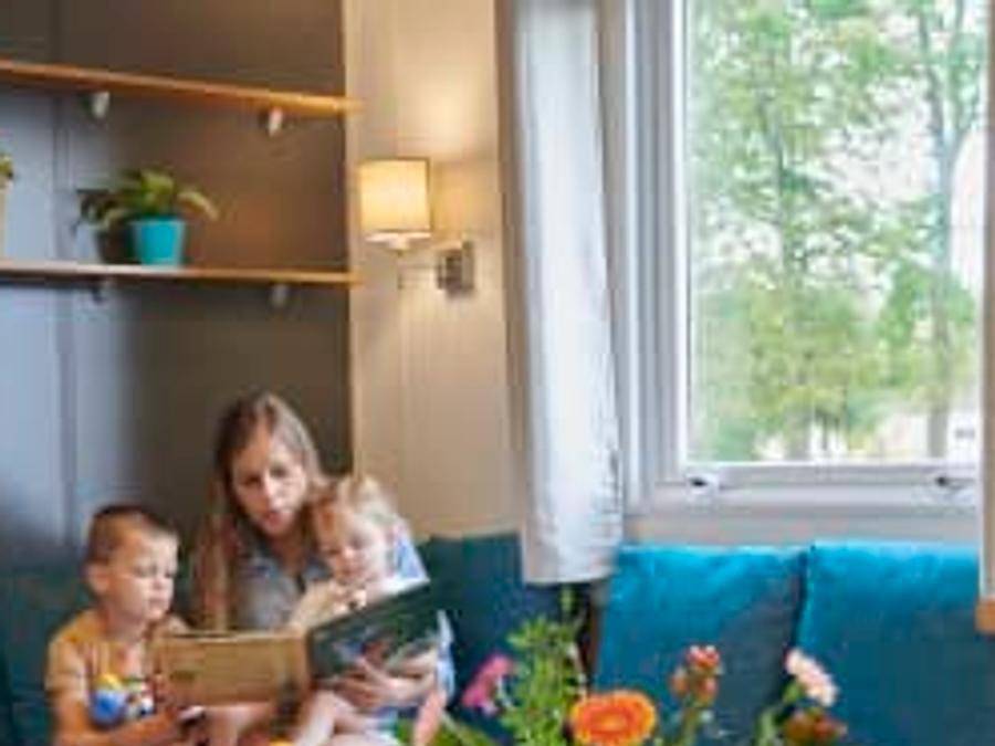 Siblu Camping Meerwijck - Stacaravan 4 personen - Excellence 2 slaapkamers met terras in Hoogezand-Sappemeer, Provincie Groningen
