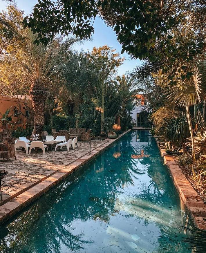 Riad pour 3 personnes, avec sauna et jardin ainsi que vue et piscine à Taroudant - 3