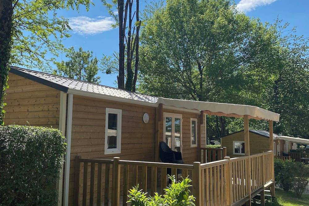 Camping Le Pressoir **** - Mobil-Home 3ch. (6/8 pers.) in Petit-Palais-et-Cornemps, Région de Libourne