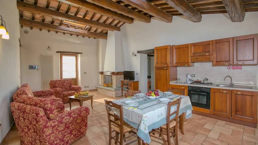 Gîte pour 5 personnes, avec jardin et piscine, animaux acceptés à Sant'Angelo in Vado - 4