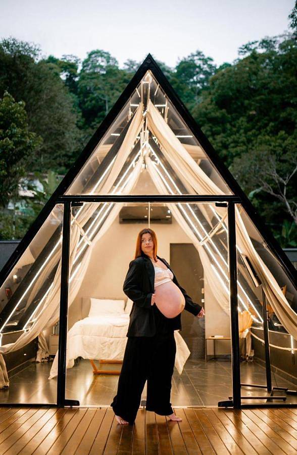 Camping para 2 personas, con jardín además de piscina y jacuzzi en Brasil