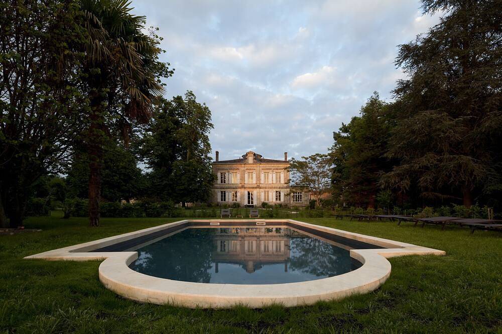 Château pour 12 Personnes dans Arbis, Région de Langon