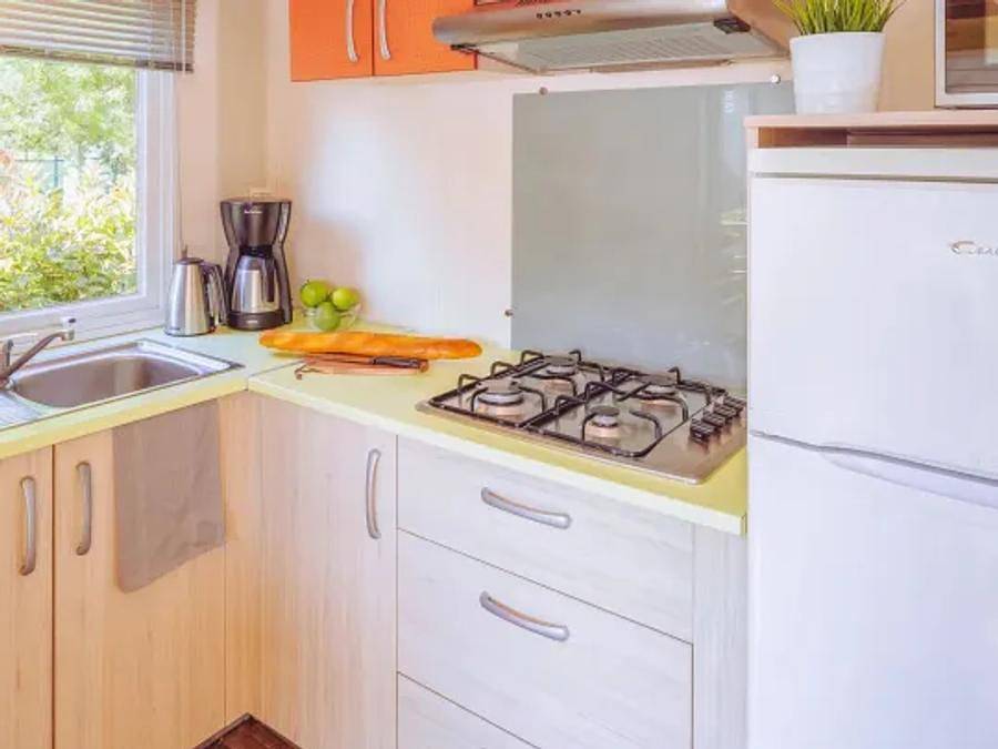 Camping Zaton Holiday Resort - Mobilhome 7 personas - Comfort Plus 3 dormitorios Salón in Nin, Region de Zadar