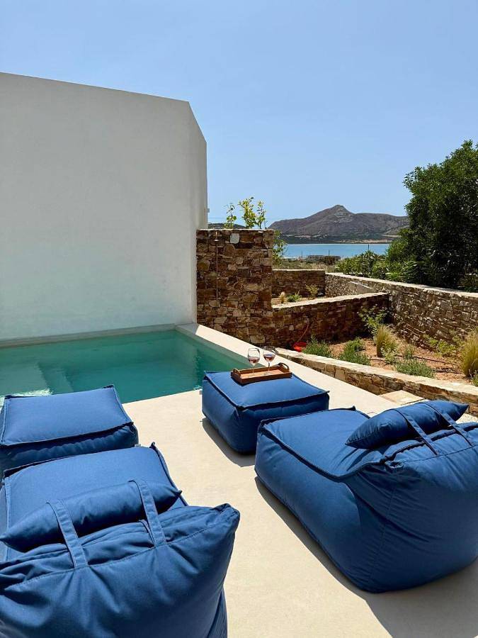 Villa pour 3 personnes, avec piscine ainsi que vue et jardin dans Antiparos - 4