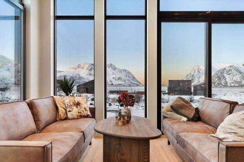 Nordic Lodge Retreat in Lofoten in Vågan