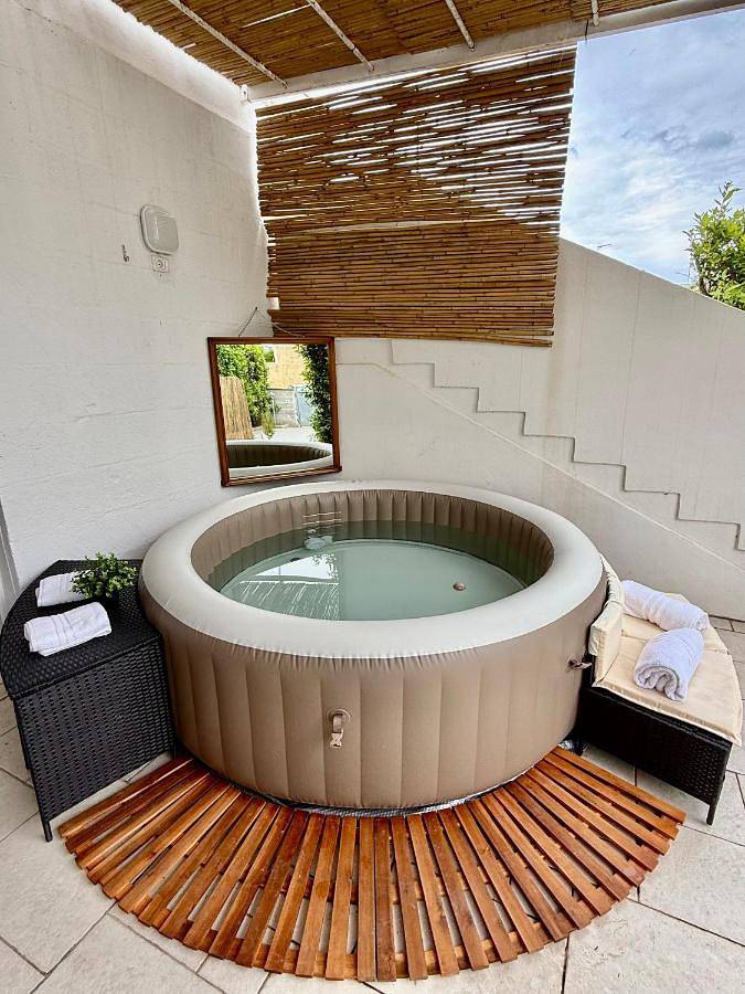 Appartement de vacances pour 4 personnes, avec Jardin