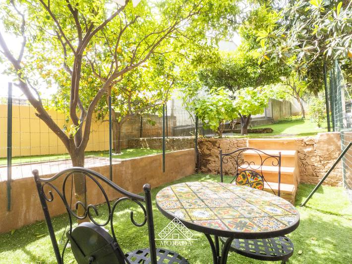 Ferienwohnung für 3 Personen, mit Garten