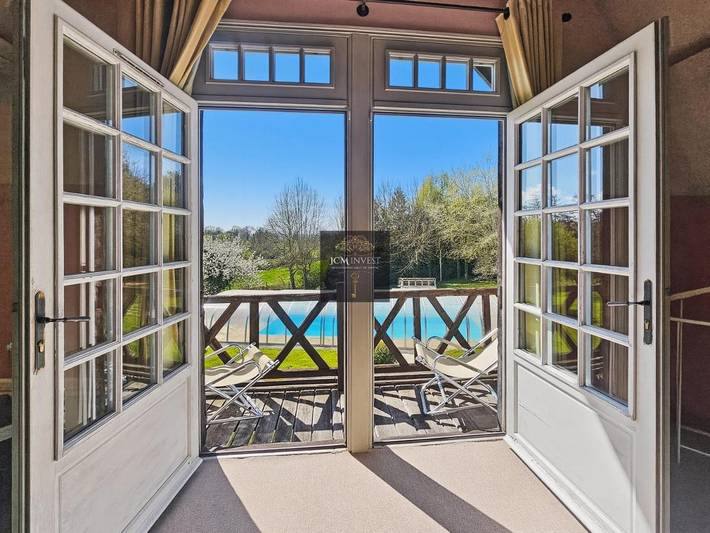 Location de vacances pour 12 personnes, avec jardin et piscine à Englesqueville-en-Auge - 4
