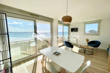 Gîte pour 2 personnes, avec balcon, adapté aux familles à Larmor-Plage