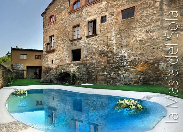 Casa rural para 2 personas, con Jacuzzi y Terraza además de Jardín y Piscina en El Bages