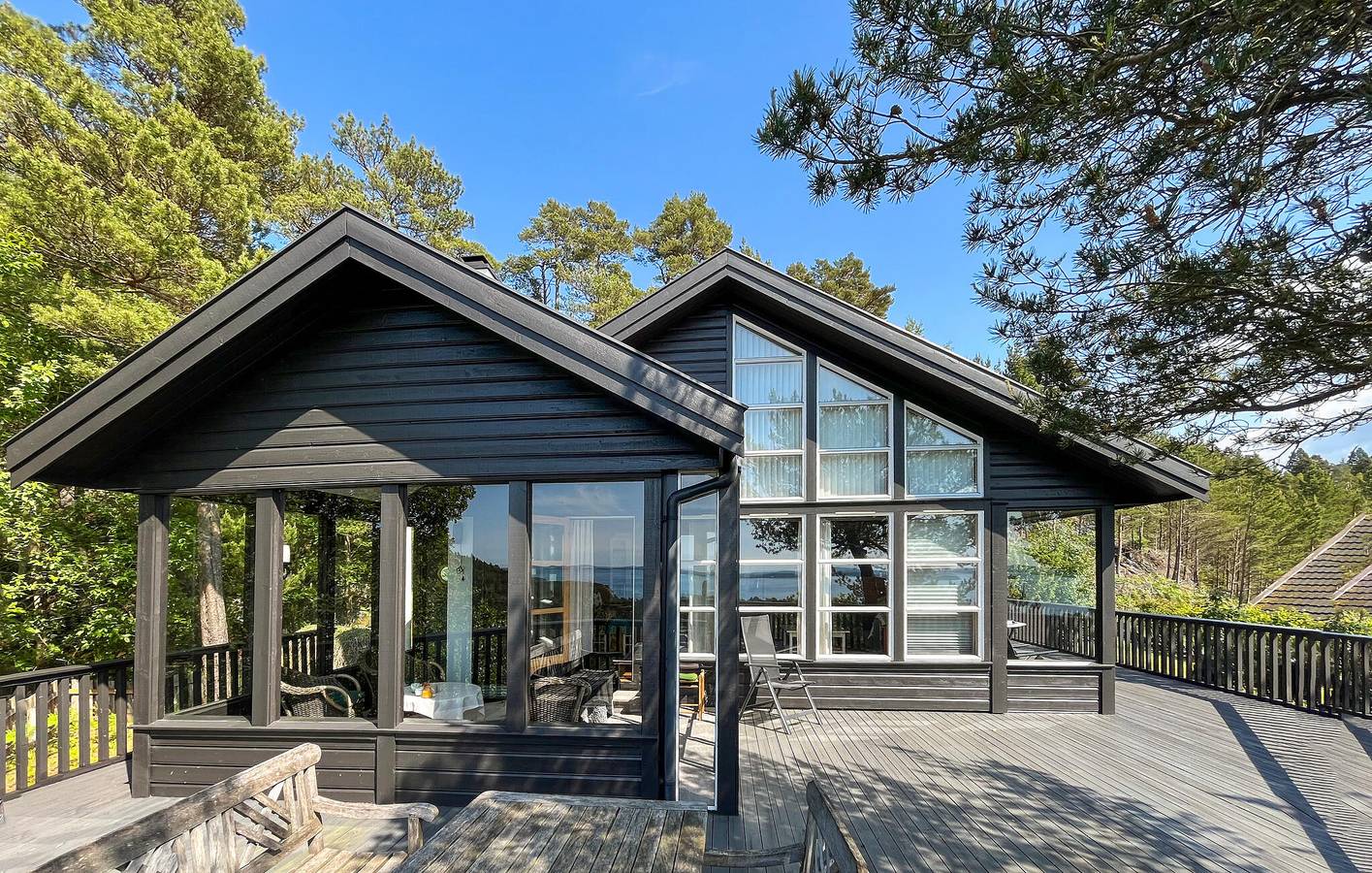 Ferienhaus für 8 Personen mit Terrasse in Strand (Rogaland)