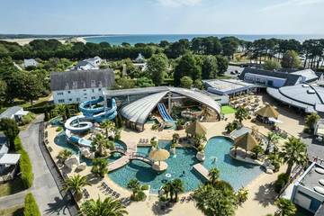 Camping für 4 Personen, mit Sauna und Pool sowie Terrasse, mit Haustier in Bénodet