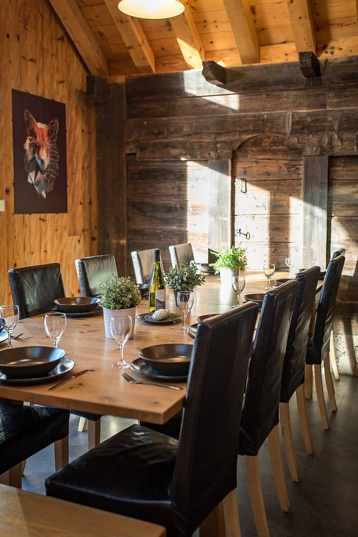 Chalet pour 11 personnes, avec balcon, animaux acceptés à Saint-Sorlin-d'Arves - 3