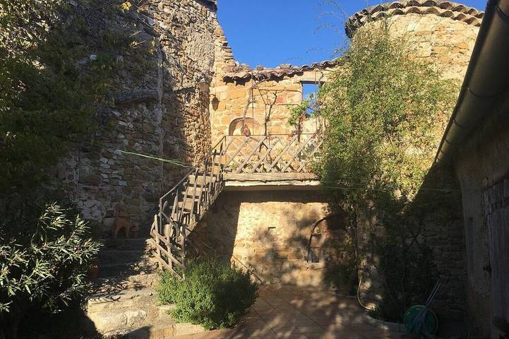 Maison de vacances pour 3 personnes, avec Balcon et Jardin à Mirabel-aux-Baronnies