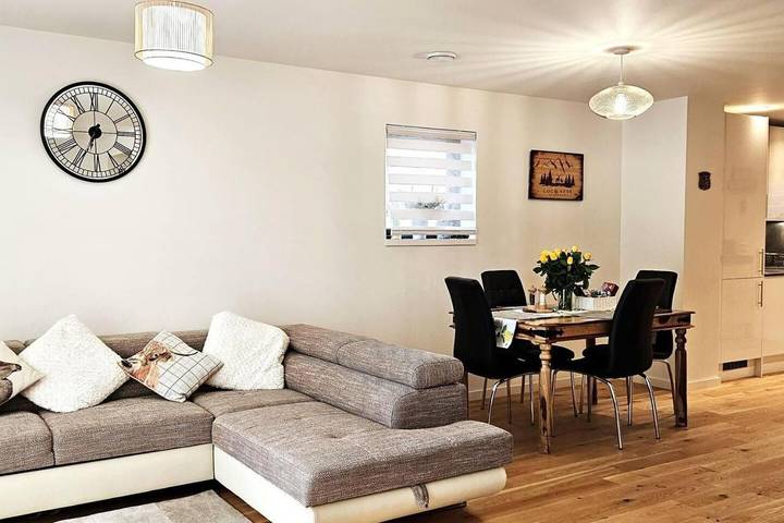 Ferienhaus für 5 Personen, mit Terrasse und Garten