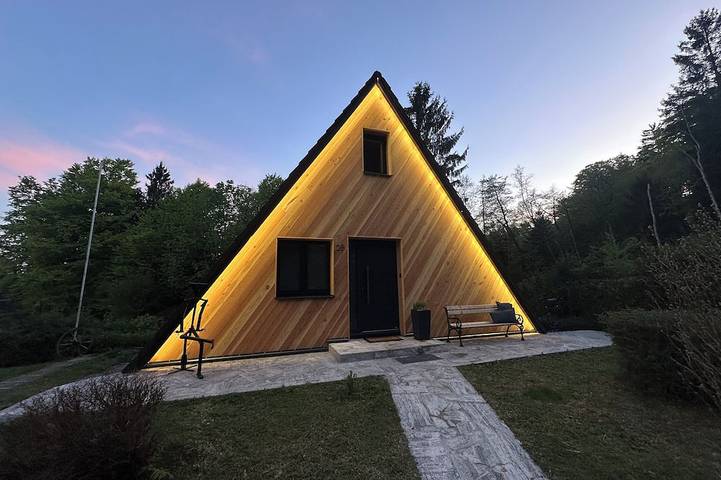 Ferienhaus für 8 Personen, mit Garten