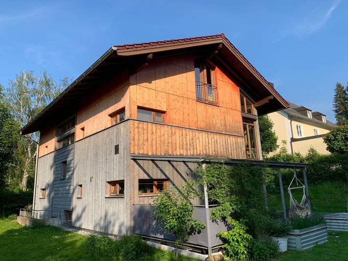 Ferienhaus für 8 Personen, mit Seeblick und Garten in Waging am See