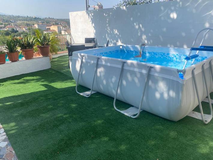 Location de vacances pour 8 personnes, avec piscine ainsi que jardin et vue, animaux acceptés à Alfacar - 3