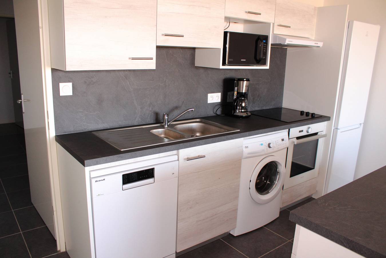 Geheel appartement, Vakantieappartement voor 8 personen met balkon in Biscarrosse Plage, Biscarrosse