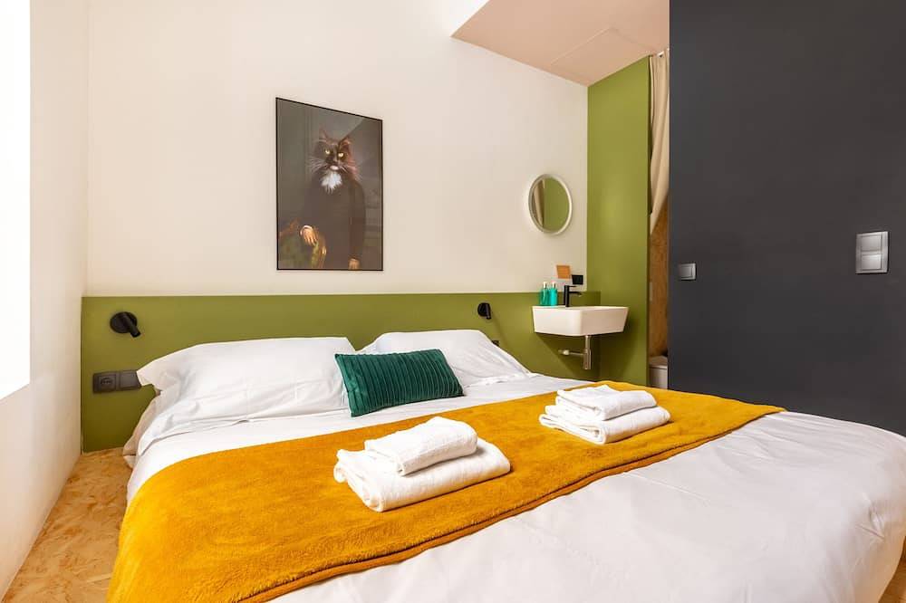 Ganze Wohnung, Apartment-Apartment-Ensuite Dusche-Blick auf den Hof-Le Foch in Lille, Lille und Umgebung