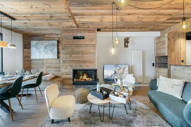 Gîte pour 10 personnes, avec Terrasse dans Courchevel 1550