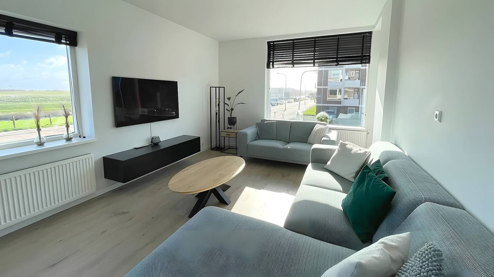 Ganze Wohnung, Apartment „Nordseeblick“ mit Meerblick, Balkon und Wlan in Katwijk, Niederländische Nordsee