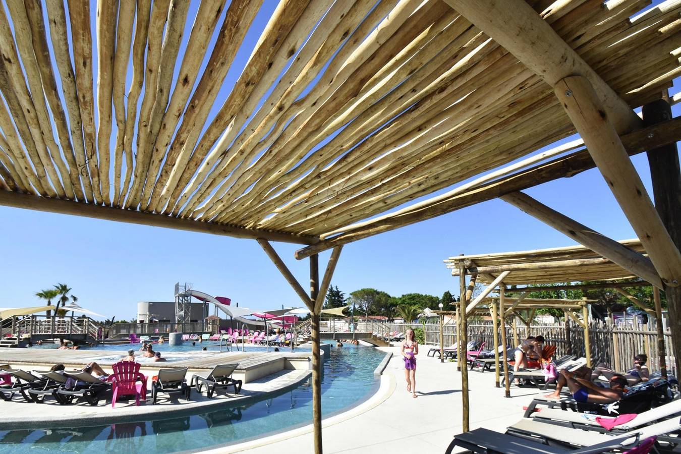 Casa móvil en Sérignan con gran zona de piscina in Sérignan, Côte d'Améthyste