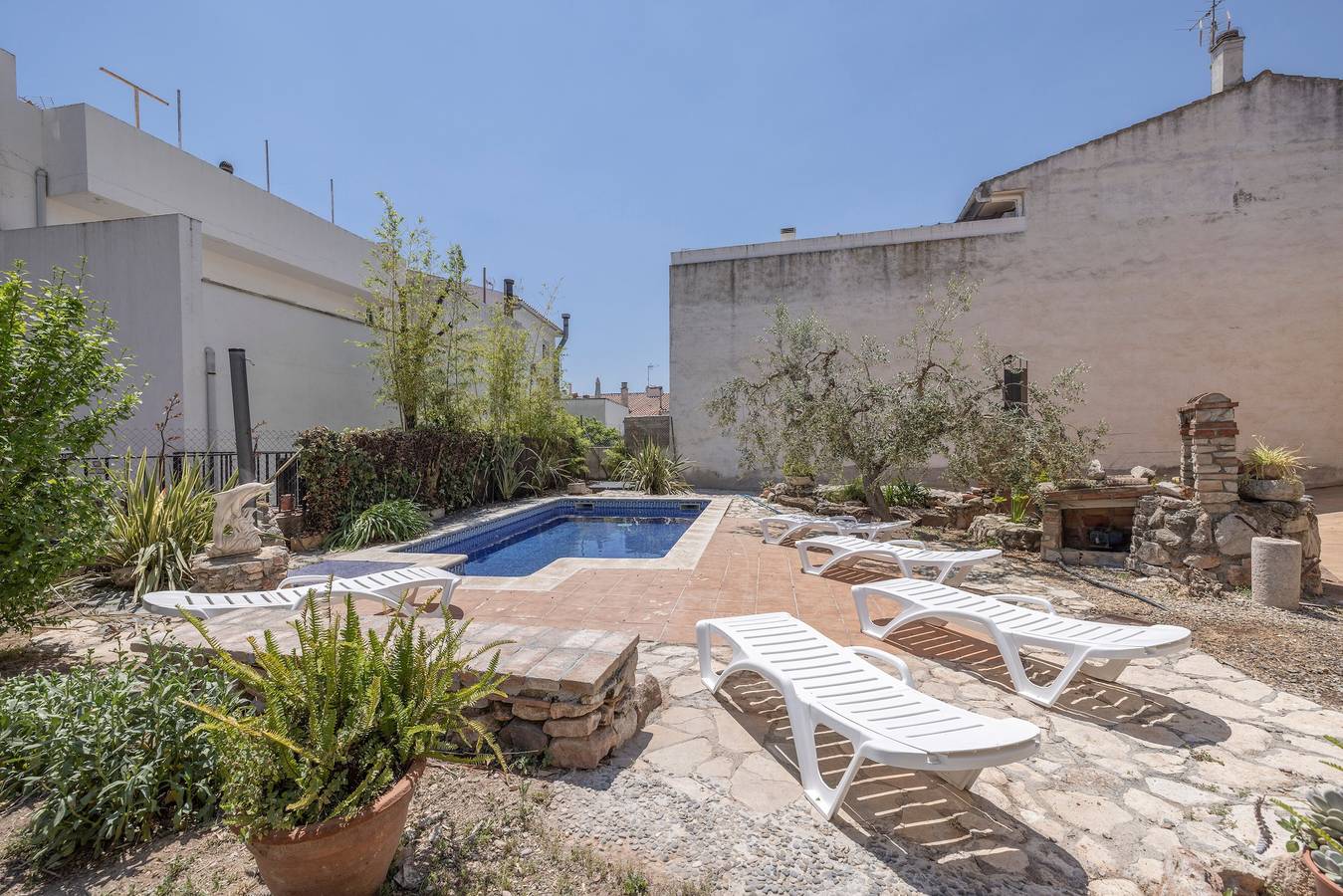 Casa de vacaciones 'Hort De La Cinteta' con vistas a la montaña, piscina y aire acondicionado in Alcover, Alto Campo