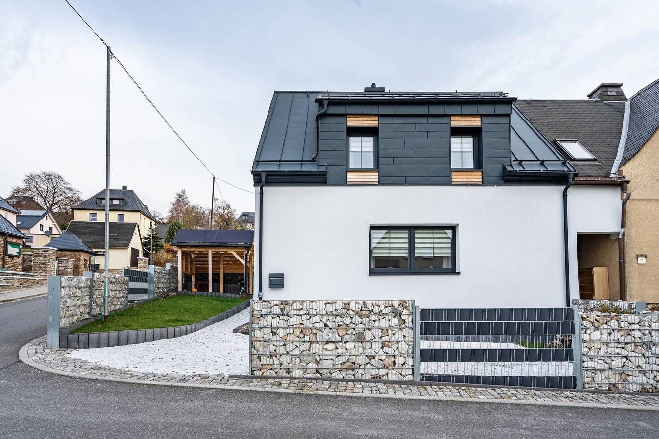 Ferienhaus Anton Günther – Komfort im Erzgebirge mit Garten und Parkplatz in Bernsbach, Lauter-Bernsbach