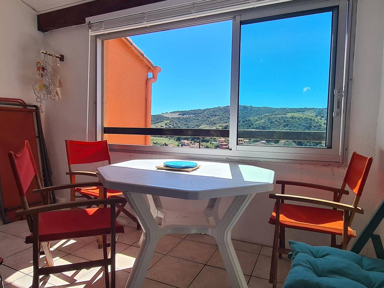 Appartement entier, Collioure : Appartement T3 avec loggia, stationnement et jardin in Côte Vermeille, Collioure