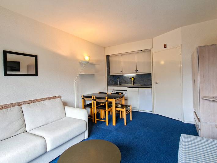 Ganzes Studio, Helles Studio für 4 mit Balkon, Flaine in Flaine, Arâches-la-Frasse