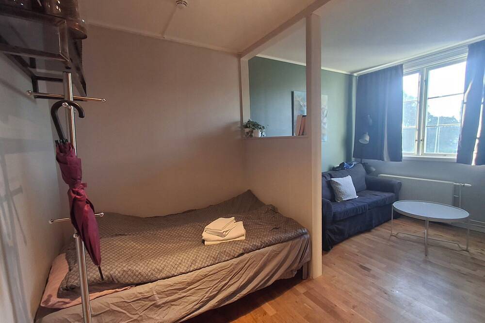 Ganze Wohnung, Practical studio retreat in charming Trøndelag for your getaway in Lerkendal, Trondheim